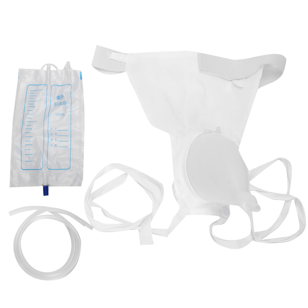 (Elderly) Silicone Urine Collection Bag Reusable Urinal Funnel For Men 448787193988
