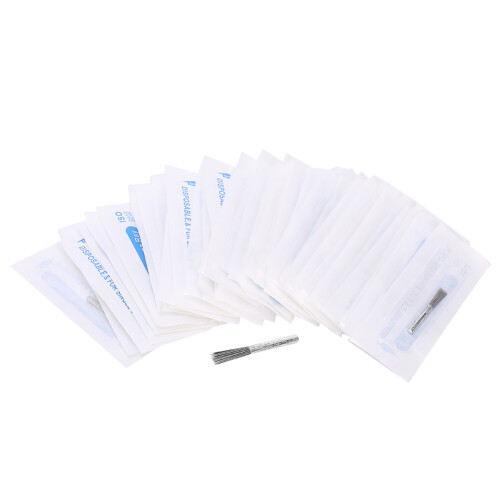 50pcs 40R Manual Tattoo Needles for Microblading 1