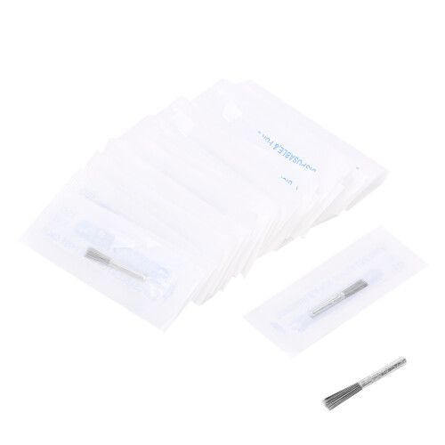 50pcs 40R Manual Tattoo Needles for Microblading 2