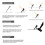 Camping Tent Nails Windproof Rope Set with Hammer 4