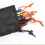 Camping Tent Nails Windproof Rope Set with Hammer 2