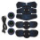 EMS-Muskelpatch Bauch-Arm-Bein-Stimulator blau laden 1