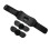 EMS Bauchmuskelgurt Arm Bein Trainingsstimulator Schwarz 2