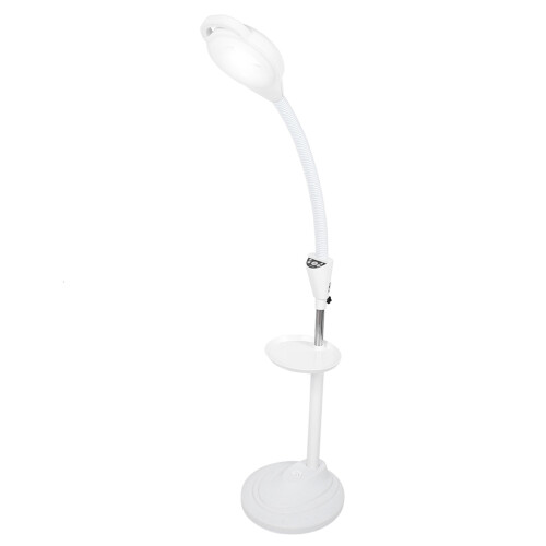 (UK Plug) Verstellbare LED-Kaltlicht-Lampe mit Lupe 1