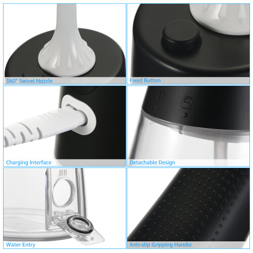 Kabellose Zahnseide-Spüler 3 Modi 300ml IPX7 USB 1
