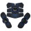 EMS-Muskelpatch Bauch-Arm-Bein-Stimulator blau laden 4