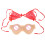 (C Cup (1300g) +Bikini) Silicone Breast Form C Cup 1300g with Bikini 1