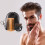 Herren-Bartpflege-Set: Borstenkamm & Edelstahl-Schere 2