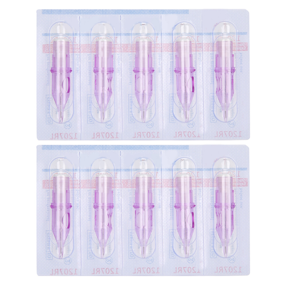 (7RL) 10pcs Disposable Tattoo Needle Cartridge for Machine Pen 11RL