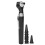 (Black) Kit Otoscopico Professionale LED per Esame Orecchie Nero 1