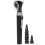 (Black) Kit Otoscopico Professionale LED per Esame Orecchie Nero 2