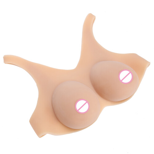 (A Cup) Petto in Silicone C Cup con Gancio e Velcro 2