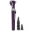 (Violet) Professional Otoscope Kit LED Ear Exam Tool Black 2
