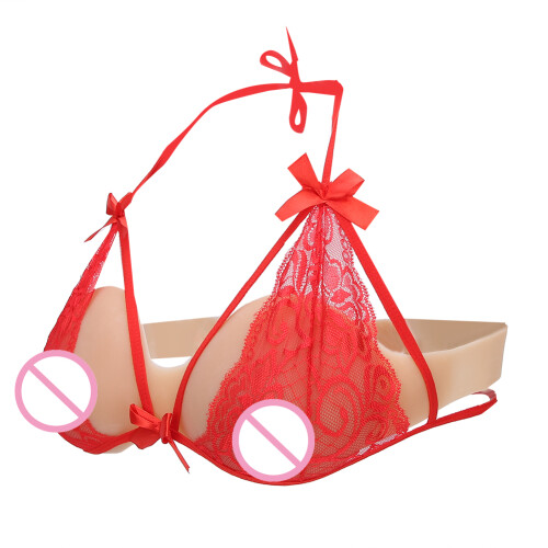(A Cup (550g) +Bikini) Silicone Mastectomia A Cup 550g + Bikini 2