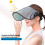 Adjustable 360 Sun Visor Hat UV Protection Face Shield Outdoor 1