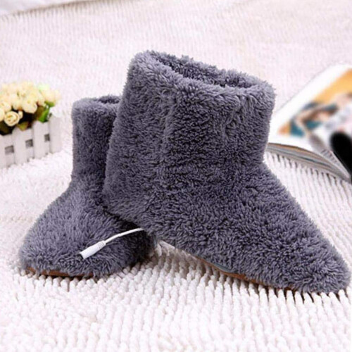 Electric Heating Shoes Winter Snow Boots USB 1