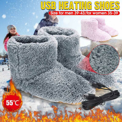 Electric Heating Shoes Winter Snow Boots USB 2