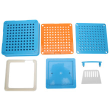 (Without Powder Block Plate) 2# Kapsel-Füllplatte mit 100 Löchern