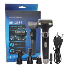 4-in-1 Elektrorasierer Nasenhaartrimmer Augenbraue
