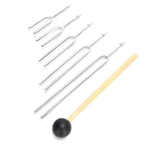 128-2048Hz aluminium stemvork set therapie 2