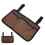 (Brown) Rollstuhl-Armlehnen-Tasche groß braun 5
