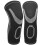 (Gris + Noir) 2pcs Children Nylon Soft Knee Pad Protector Warm Elastic Breathable 5
