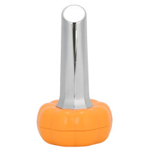 (Orange) Magnetischer Serum-Fazial-Massager mit Farblicht zur Hautverjüngung