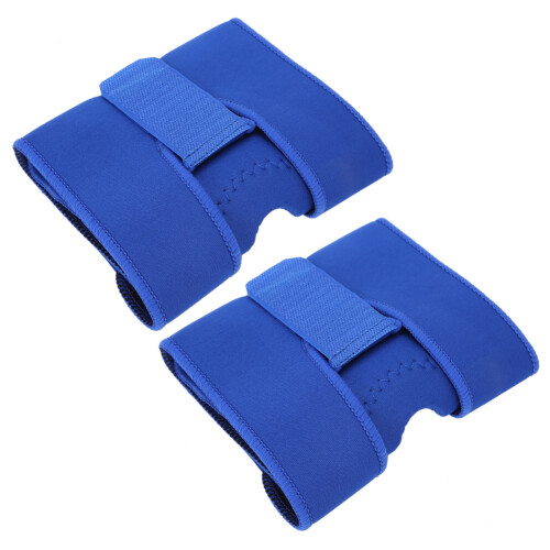 2pcs Rubber Sponge Knee Pad Brace Cycling Breathable Patella Support 1