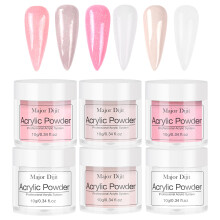 Nail Powder Liquid Brush Set Crystal Manicure Kit