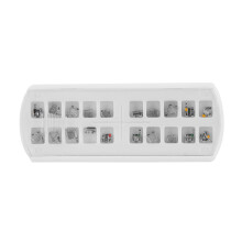 Zahnspange Metall-Bügeln MINI 0.022 3-4-5 Haken