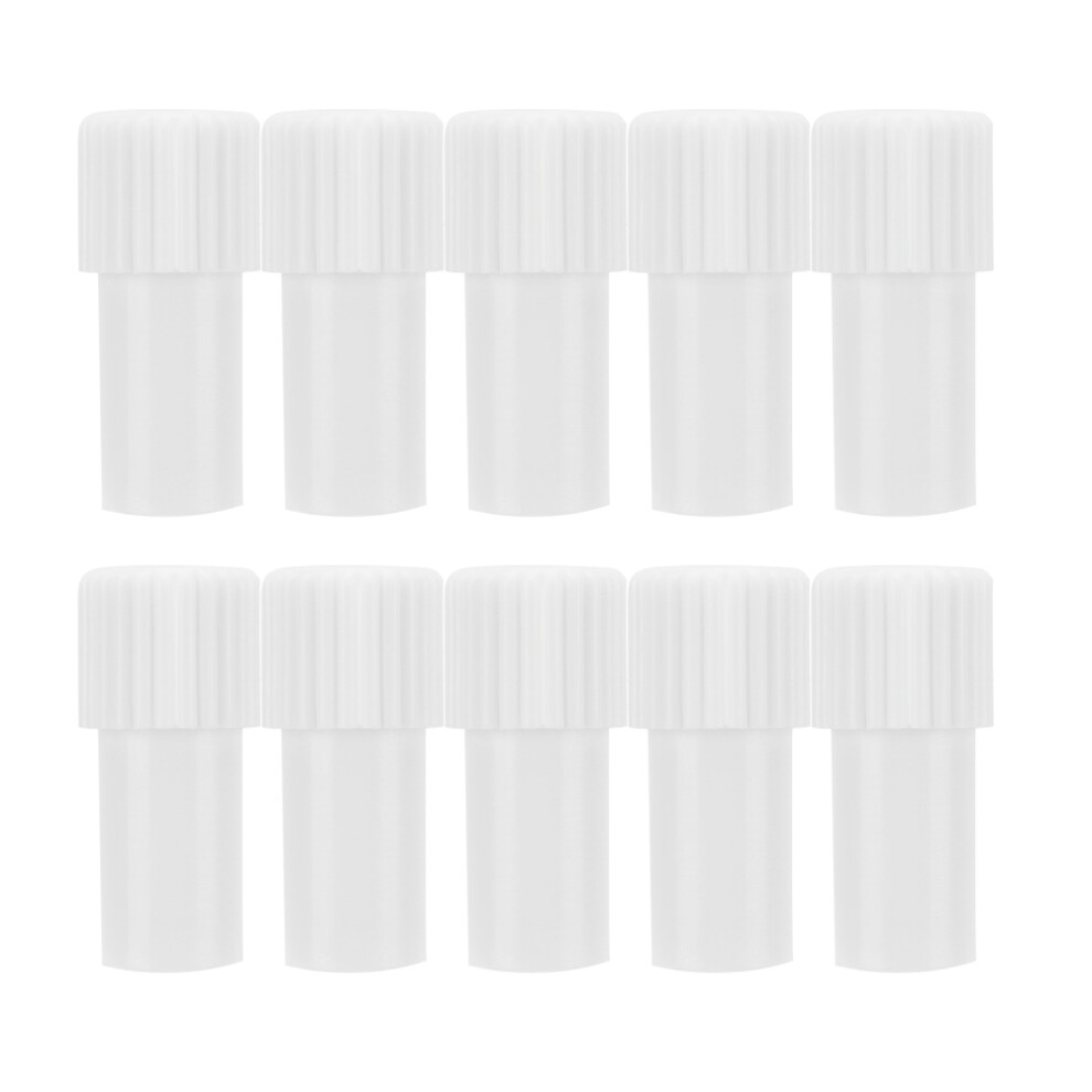 (11mm to 6.5mm) 10pcs Dental Saliva Suction Tube Adapter 11mm to 6.5mm