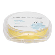 Dental Rubber Dam Stabilizing Cord Medium Wedges Clamps