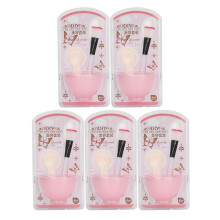 5-Piece Pink DIY Facial Mask Kit (Bowl/Brush)