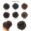 Synthetic Messy Bun Scrunchie Hair Extension 1