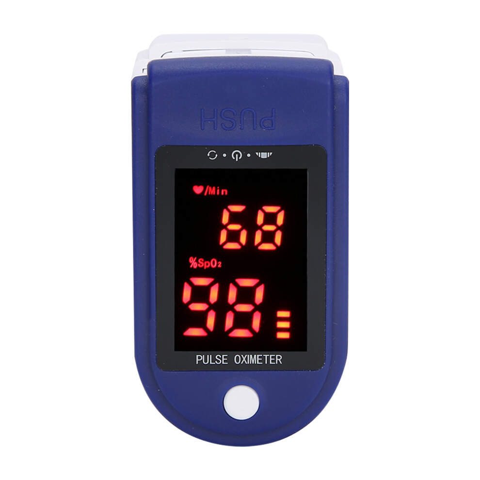 Portable Fingertip Pulse Oximeter Blood Oxygen & Pulse Rate Monitor