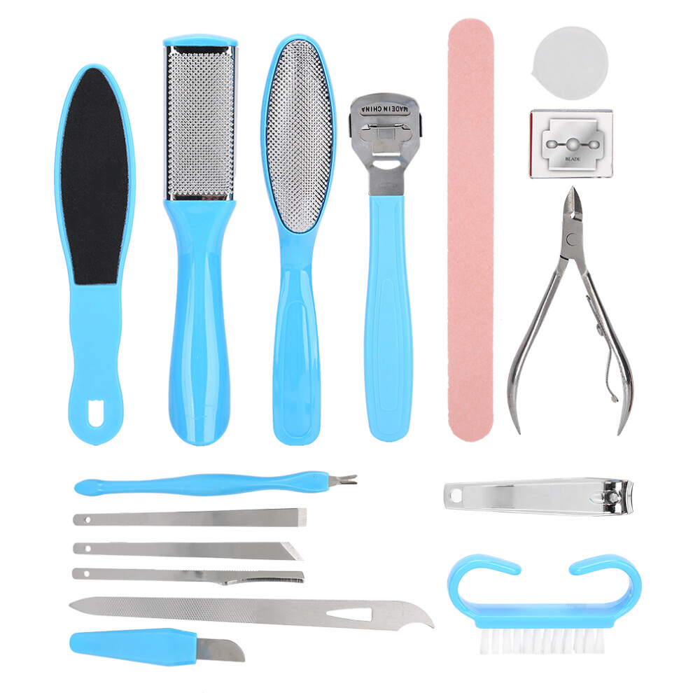 Callus Remover Planer Set Stainless Steel Foot Rasp Pedicure
