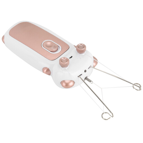 (Rose Gold) Epilatore Elettrico Facciale Oro Rosa 2