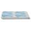 (Blue) 100 Sticker Nail Art Forms UV Gel Extension Manicure 1