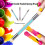 Nail Art Sponge Brush Double-ended Gradient Pen 3