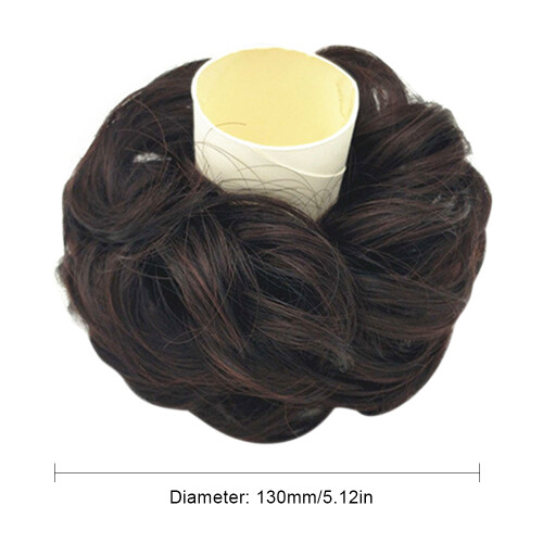 Synthetic Messy Bun Scrunchie Hair Extension 1