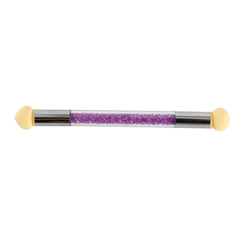 Nail Art Sponge Brush Double Ended Round Tool 2
