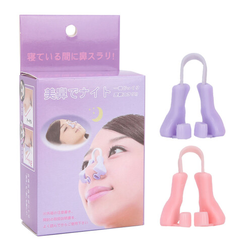 Siliconen Neuslift Clip Roze/Paars