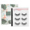 (E07 Green Box) Selbstklebender Eyeliner & Wimpernset mit Pinzette Grün E07 1