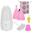 (S x 2) Menstruationsbecher-Set aus Silikon (2 Stk.) 1