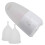 (#1) Wiederverwendbare Silikon-Menstruationstasse Set mit Dampfreinigung 3