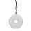 (White) Tragbare Luftreiniger-Halskette USB, Weiß 4