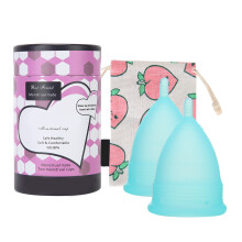 (S) Weicher Silikon-Menstruationsbecher (S)