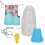 (1pc S + 1pc L) Wiederverwendbare Menstruationstasse Silikon Dicht 1