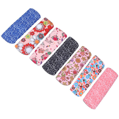 (Type B) 7x wiederverwendbare Bambus-Menstrualpads Typ B 1