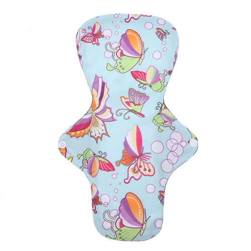 (#4) Bambus-Kohle-Faser Menstruationspad L 33cm #1